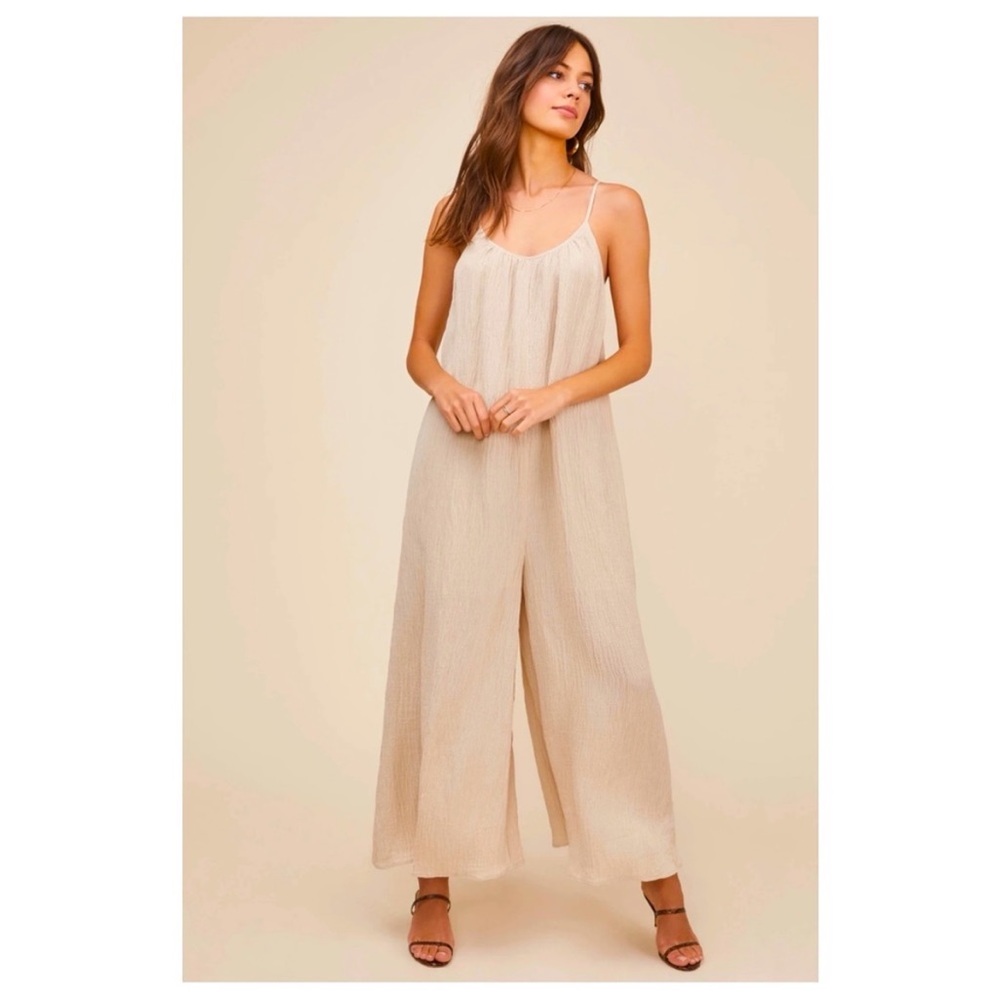 ASTR Suraya Wide Leg Jumpsuit